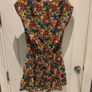 Rebecca minkoff collar, buttons dress